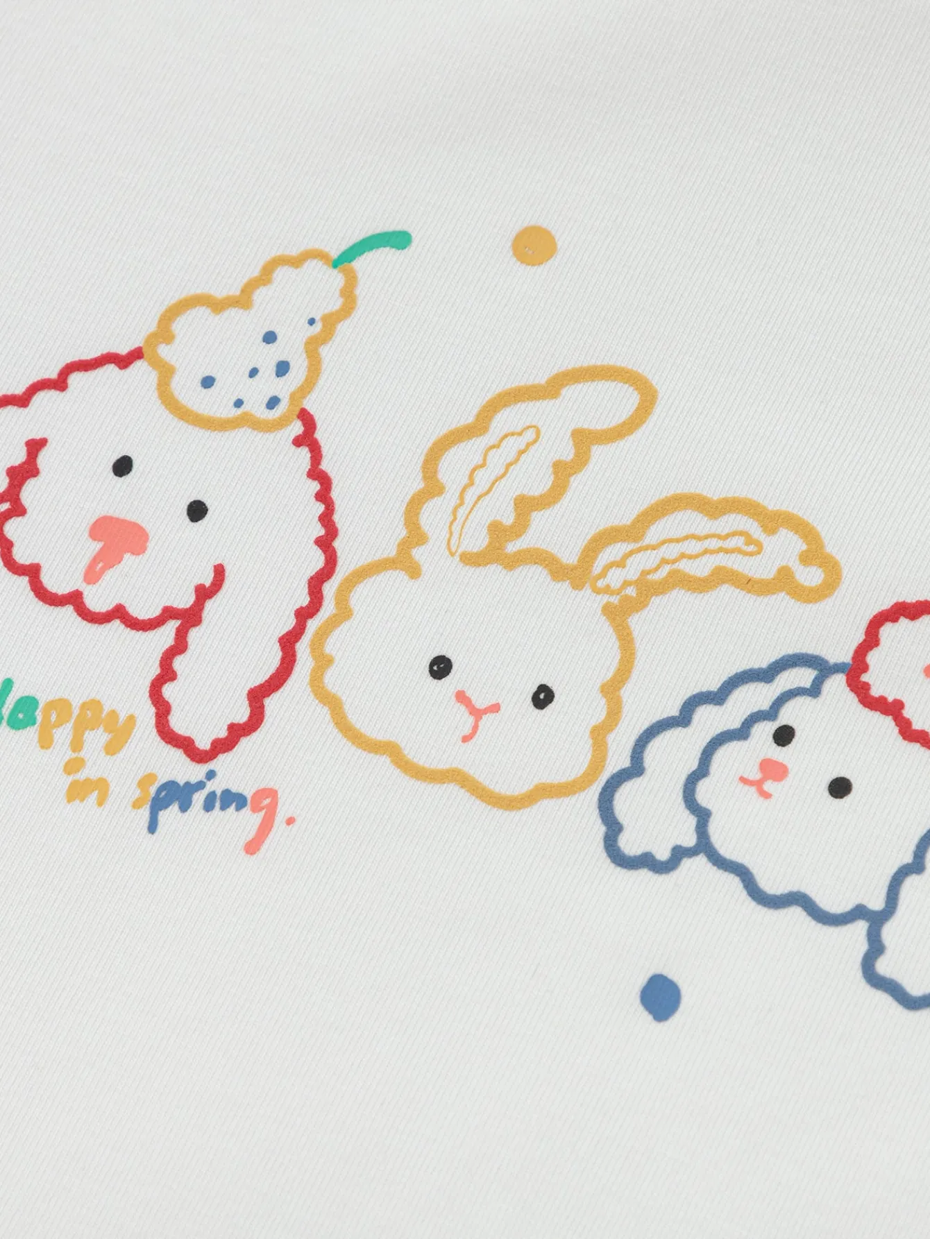 balabala_childrens_clothing_girls_long_sleeve_tshirt__spring_new_style_underwear_top_sweet_3.webp Balabala Children's Clothing Girls' Long Sleeve T-Shirt 2025 Spring New Style Underwear Top Sweet Raw White Cheap