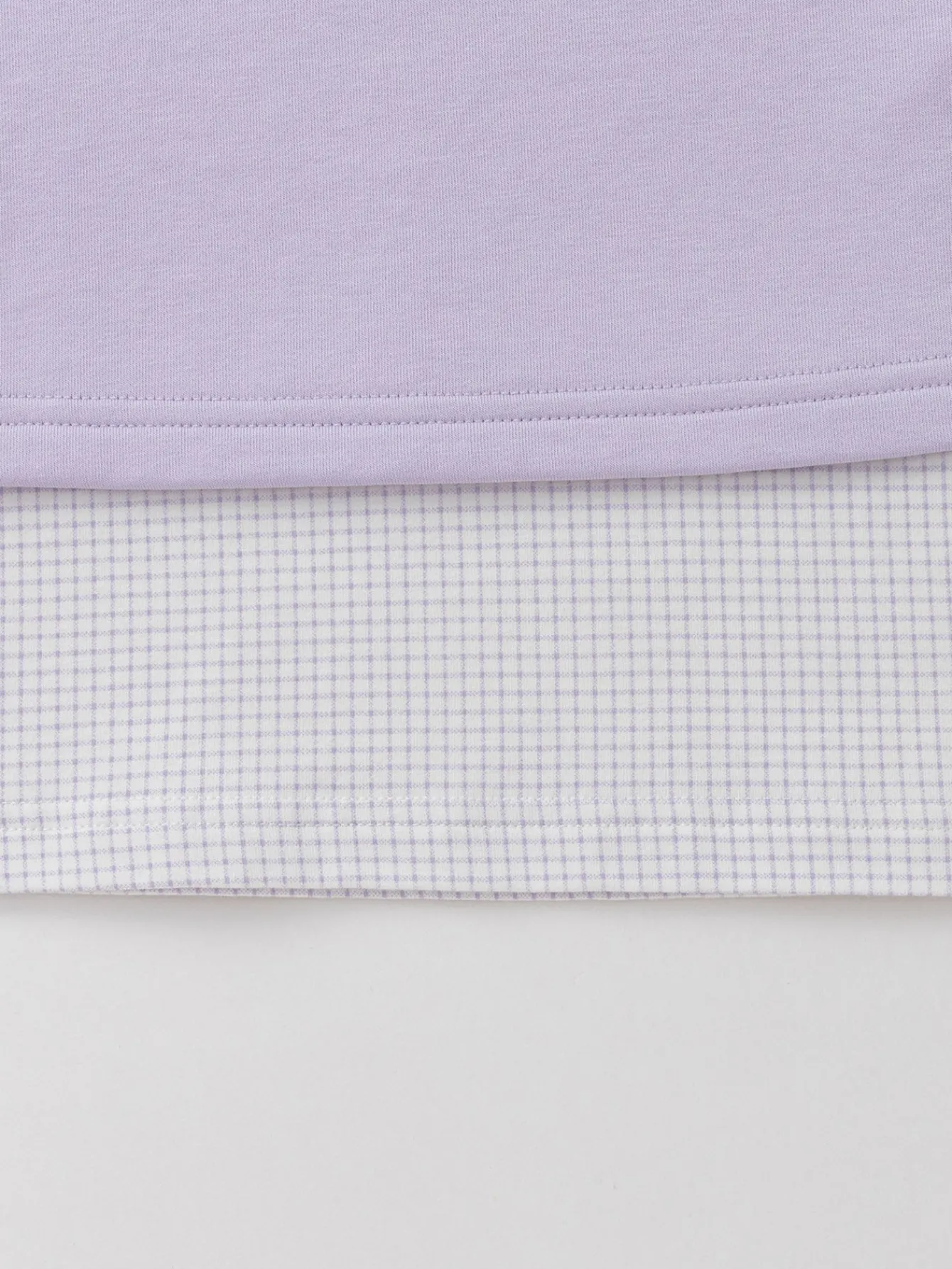 Balabala Children's Clothing Girls' Sweater Two-piece Top 2025 Spring New Casual Wear Violet Outlet