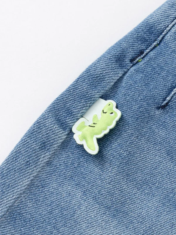 Balabala Children's Jeans Boys' Carrot Pants 2025 Spring New Long Pants Denim Medium Blue Online