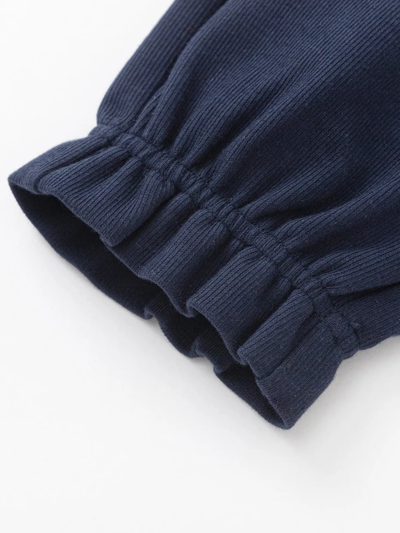 Balabala Children's Pants Girls 2025 Spring New Style Casual Pants Versatile Dark Blue Flash Sale