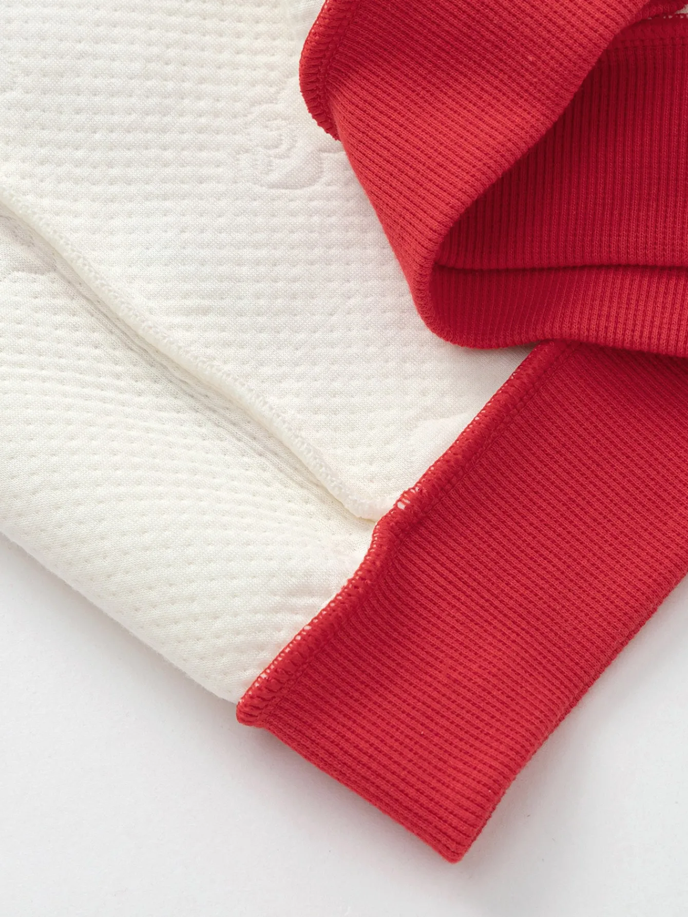 Balabala children's sweatshirt hooded top Toddler Boys clothing 2025 spring and autumn new year's outfit Red White Clearance