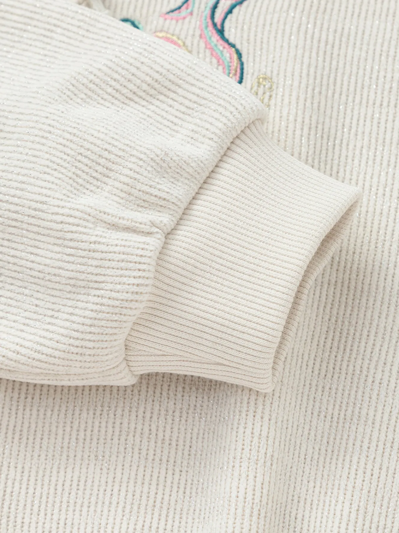 Balabala children's sweatshirt new Chinese style embroidery top girls' children's clothing 2025 new spring outfit Off-white Hot