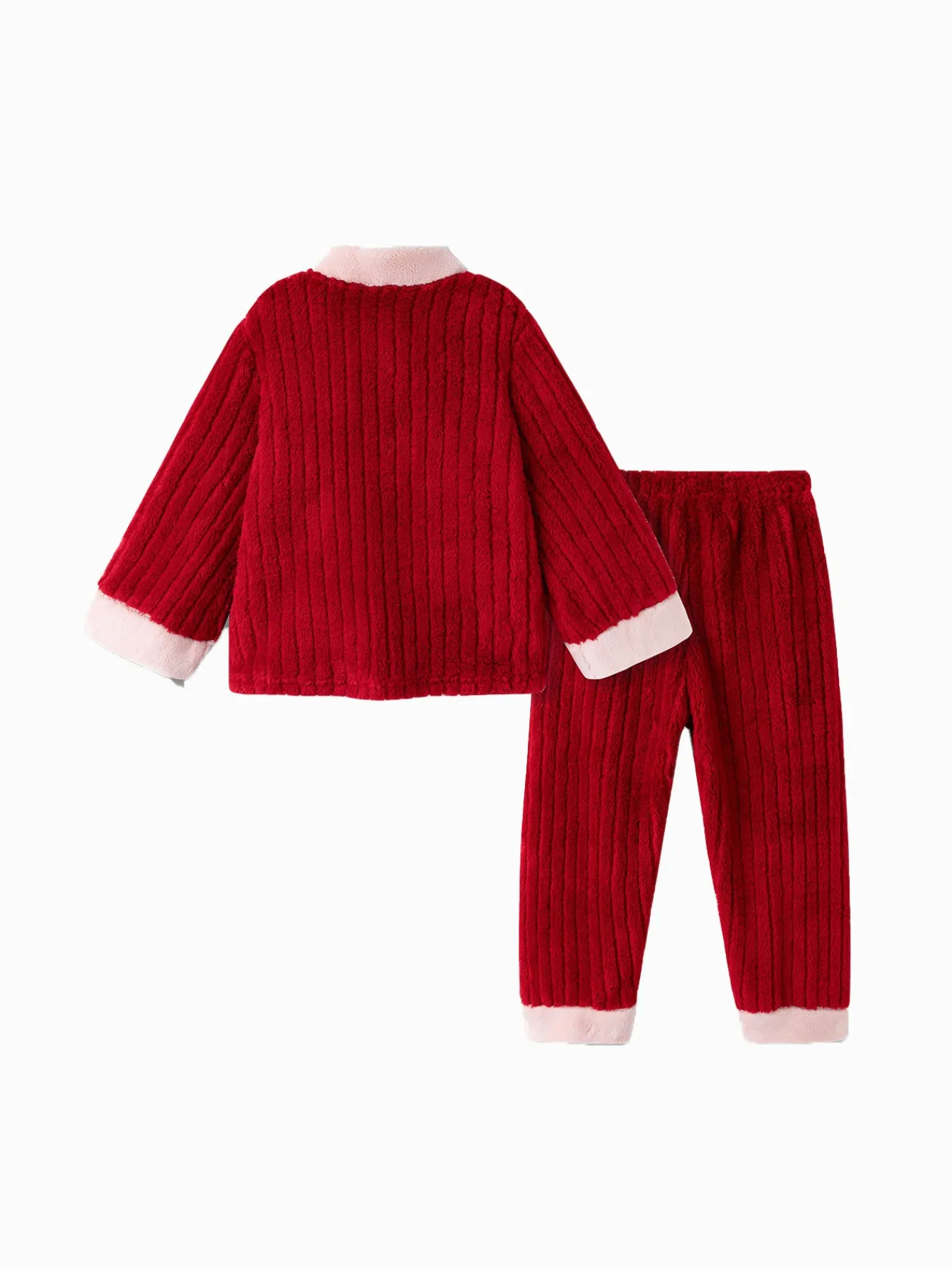 Balabala Girl Pajama Suit 2025 New Chinese Style Home-Wear New Year's Greeting Animal Year Red Store