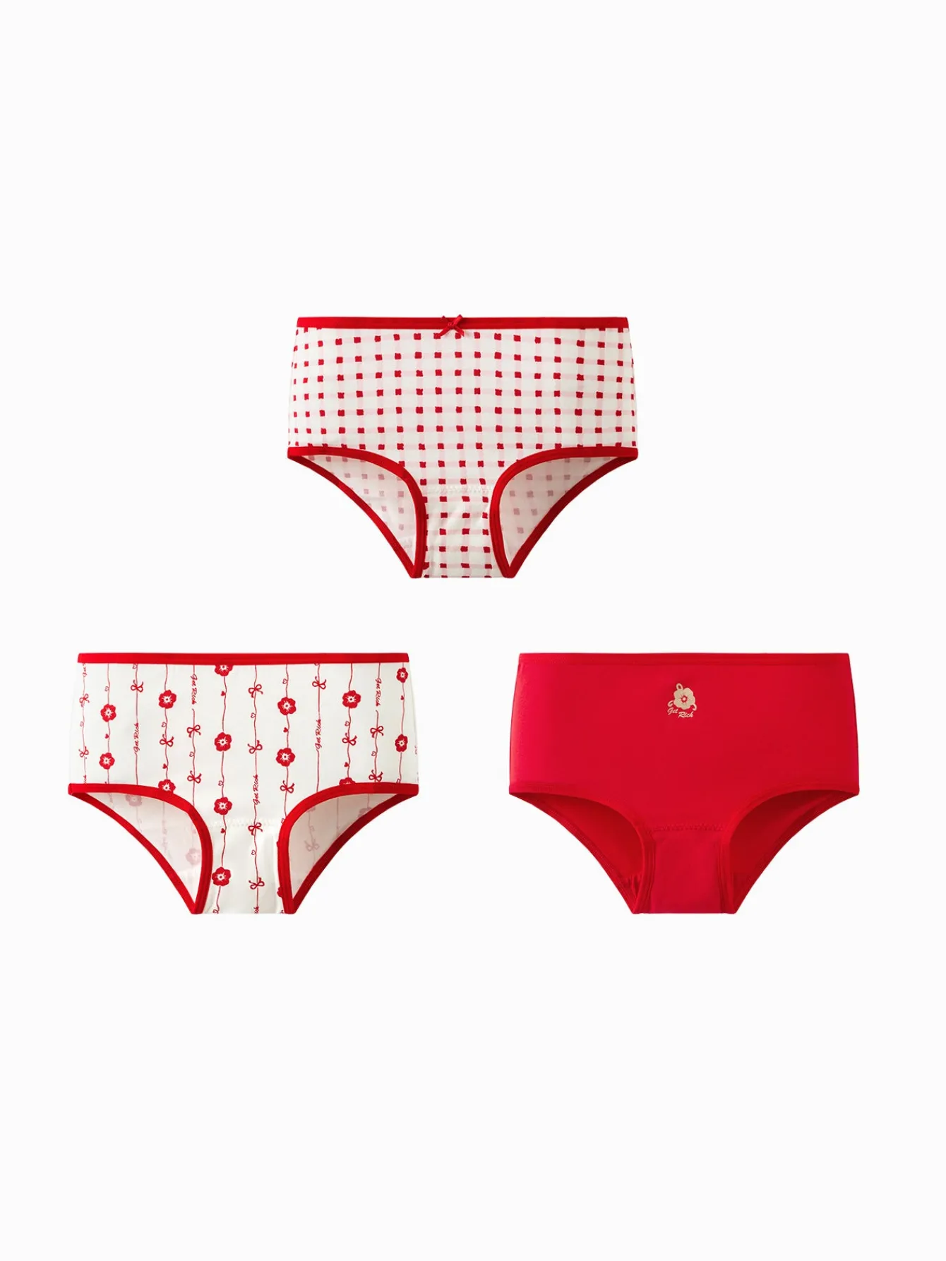 balabala_girl_underwear_boxer_birefs_cotton_animal_year_red_shorts_the_year_of_snake_new_year_suit_0.webp Balabala Girl Underwear Boxer Birefs Cotton Animal Year Red Shorts The Year of Snake New Year Suit White Red Clearance