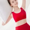 Balabala Girl Underwear Developmental Period Children Small Vest Customizable Anti-Show-through Bra Animal Year of Snake Red Sale