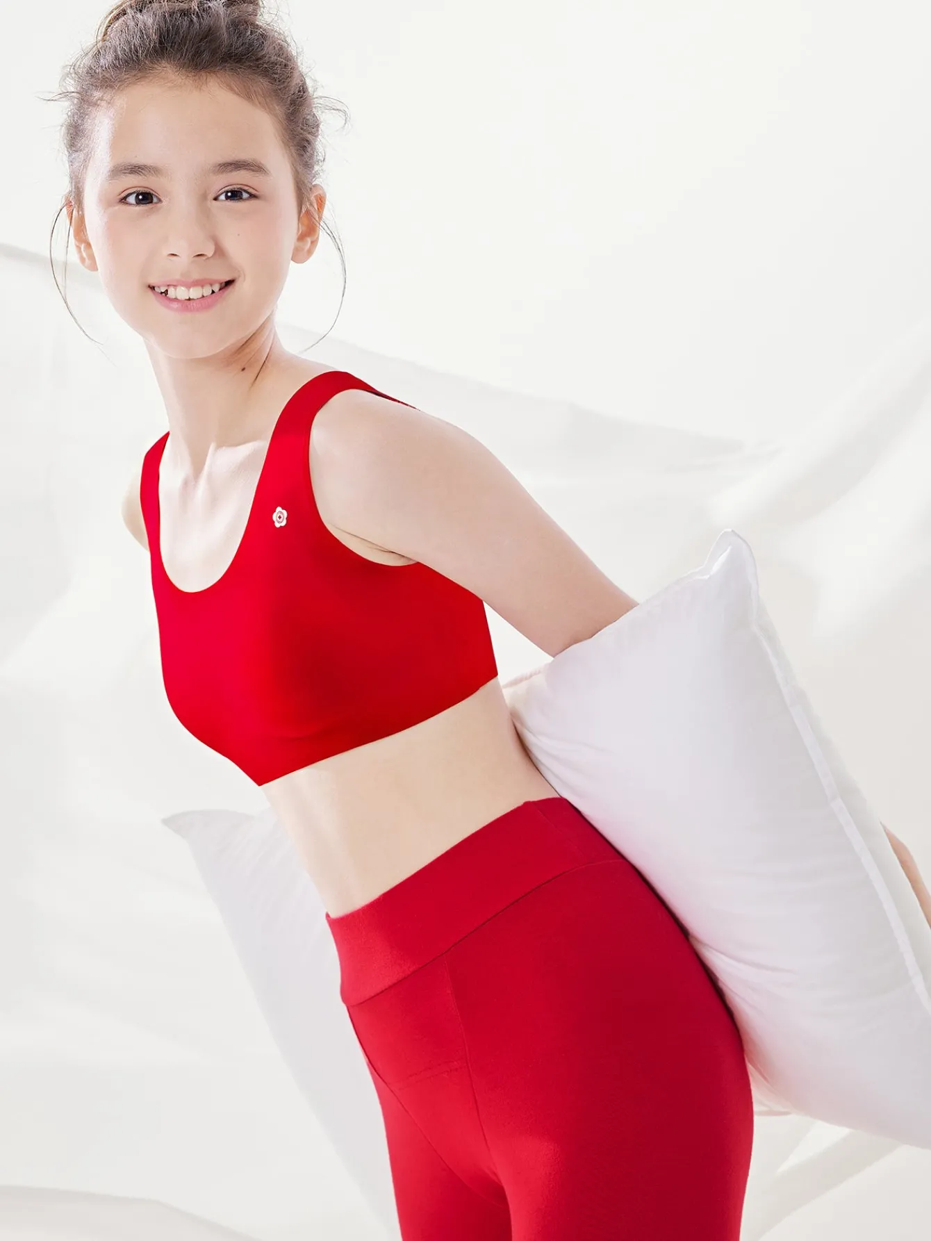 balabala_girl_underwear_developmental_period_children_small_vest_customizable_antishowthrough_bra_red_animal_year_of_snake_2.webp Balabala Girl Underwear Developmental Period Children Small Vest Customizable Anti-Show-through Bra Animal Year of Snake Red Sale