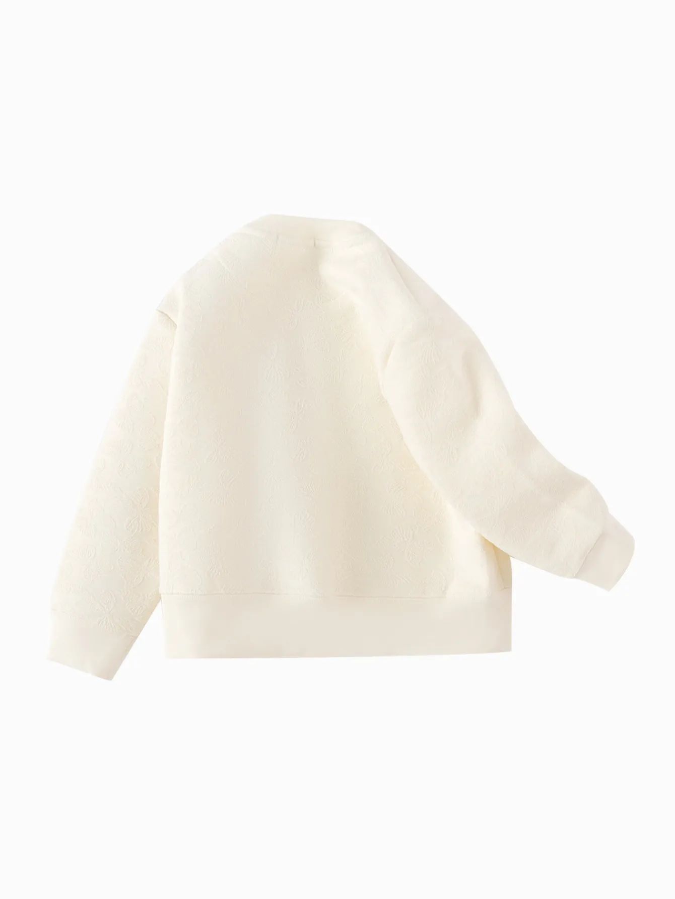 balabala_girls_sweater_embroidery__spring_and_autumn_new_long_sleeve_top_1.webp Balabala Girls' Sweater Embroidery 2025 Spring and Autumn New Long Sleeve Top White Cheap