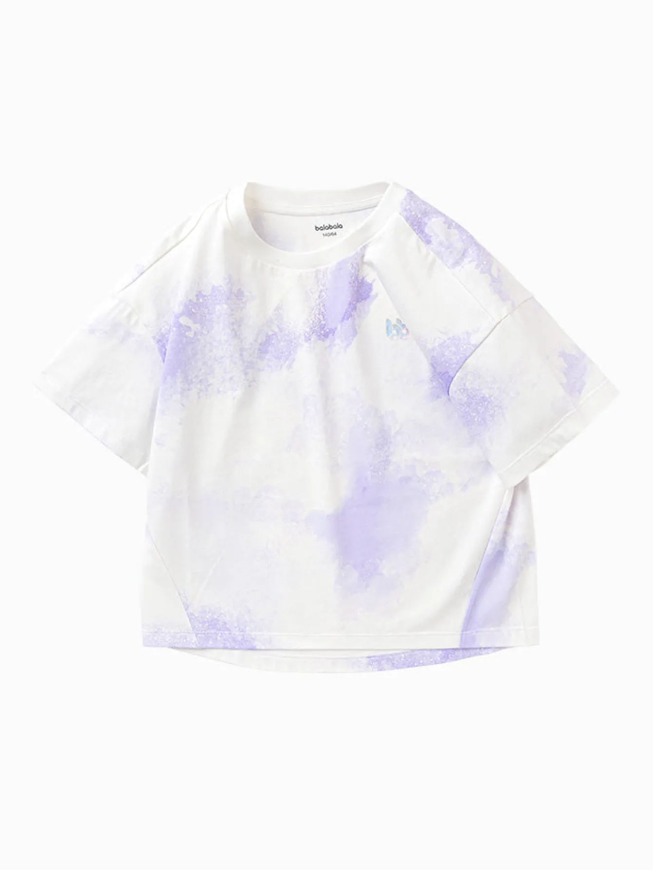 Balabala Kid Girl loose casual breathable short-sleeved T-shirt 7-14 years Hot