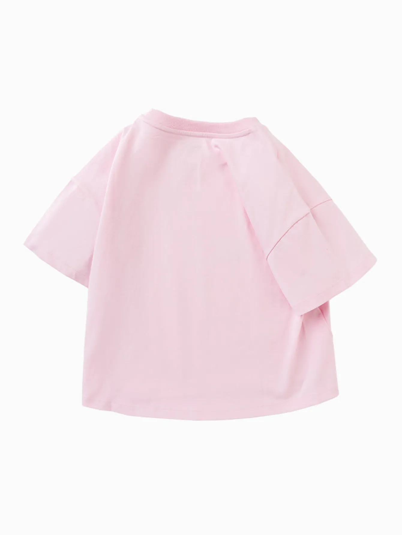 Balabala Kid Girl loose casual breathable short-sleeved T-shirt 7-14 years Hot