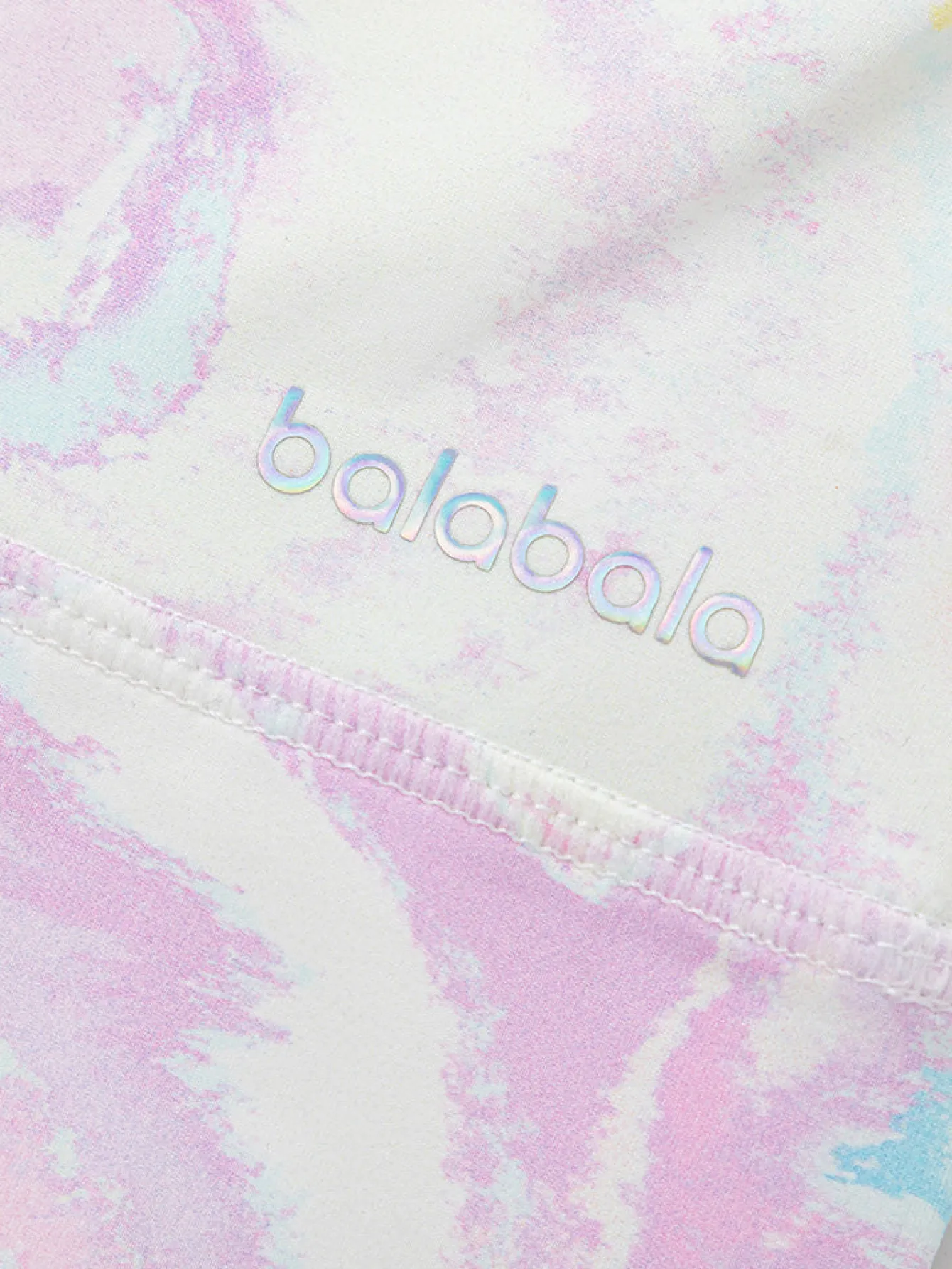 Balabala kid Girl sports fashion all over print smudged trousers 7-14 years Sale