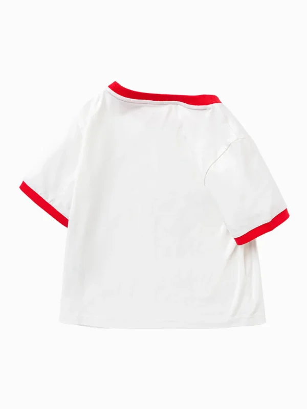Balabala Kid sweet cool fashion short-sleeved T-shirt 7-14 years New