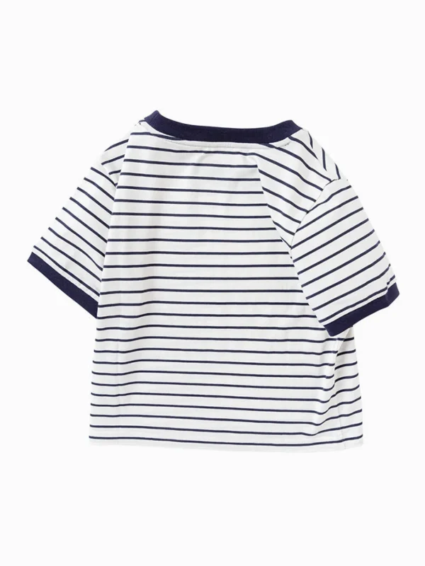 Balabala Kid sweet cool fashion short-sleeved T-shirt 7-14 years New