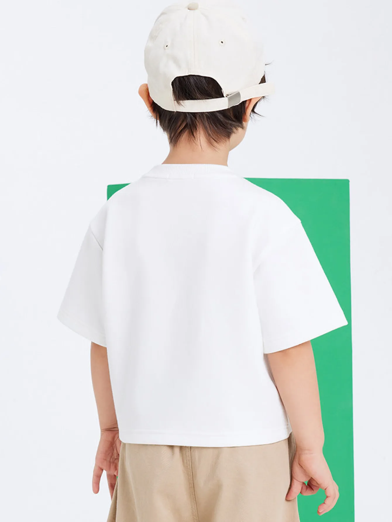 Balabala Kids Boy 100% Cotton Dinosaur Rounded V-Neck Short Sleeve T-Shirt 7-14 Years Sale