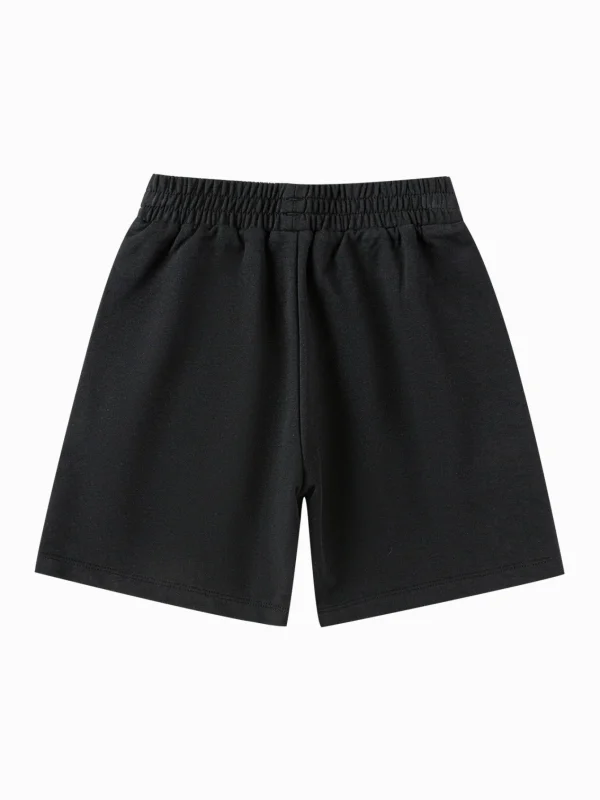 Balabala Kids Boy Basic Style Knitted Mid-Length Pants Discount