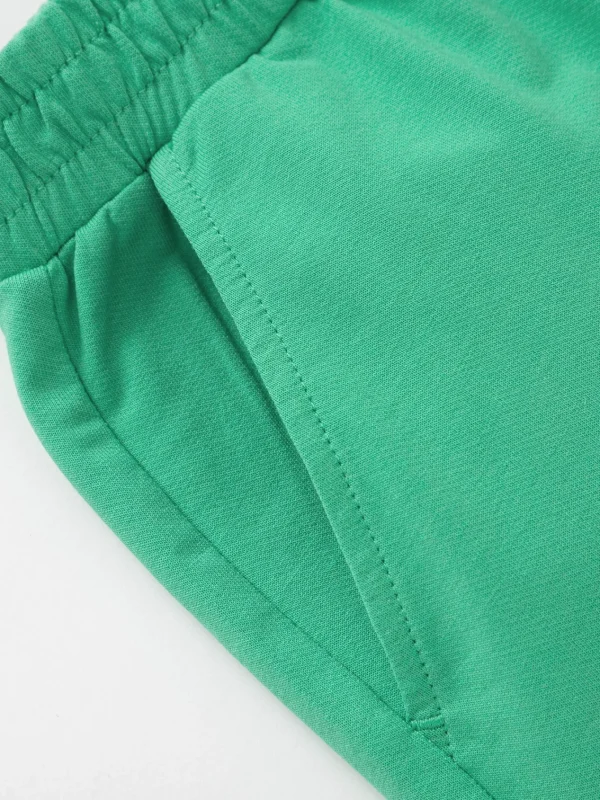 Balabala Kids Boy Basic Style Knitted Mid-Length Pants Discount