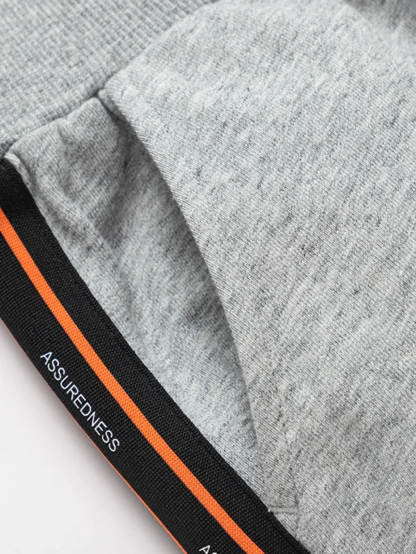 Balabala Kids Boy Contrast Color Ribbon Knitted Trousers 7-14 Years Flash Sale