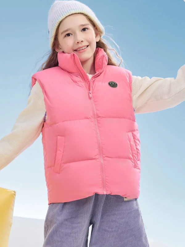 Balabala Kids Classical Warm Vest Rose Sale