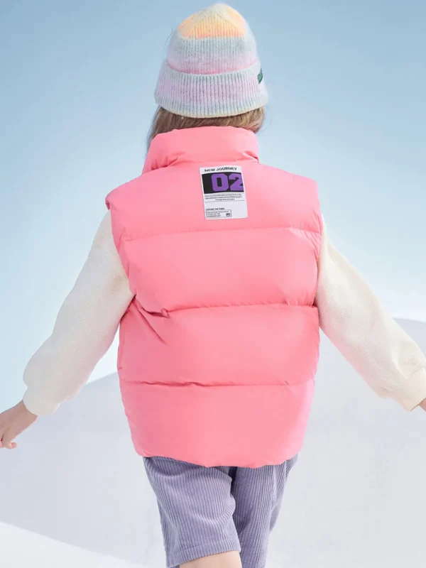 Balabala Kids Classical Warm Vest Rose Sale