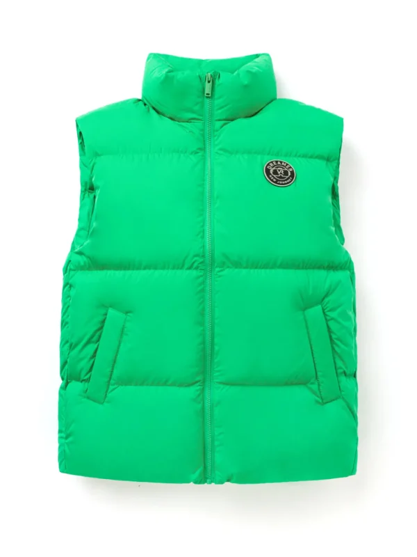 Balabala Kids Classical Warm Vest Emerald Green Discount