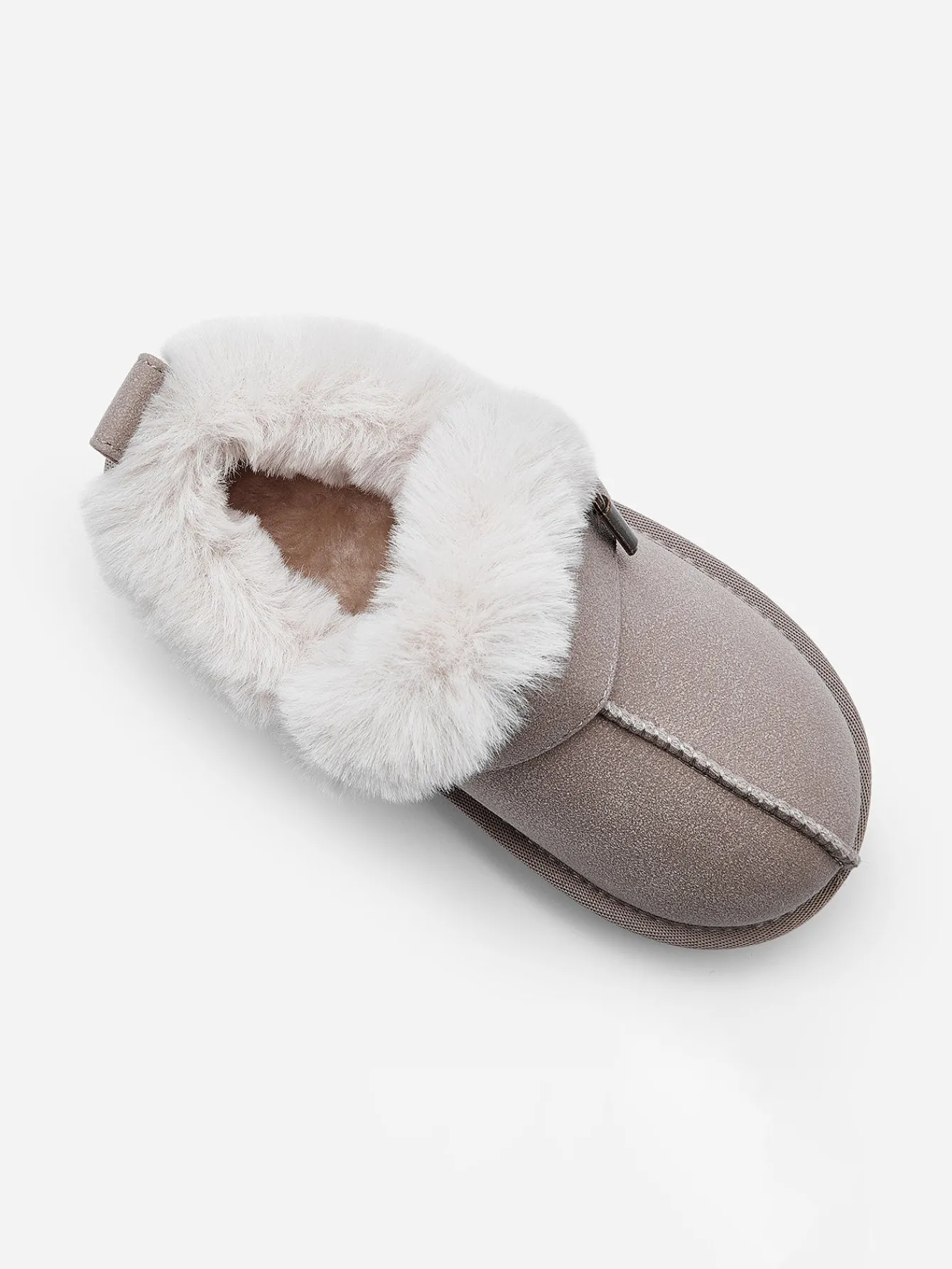 Balabala Kids Faux Fur Warm Winter Snow Boots, Toddler Boys Girls Comfortable Mini Boots Outlet