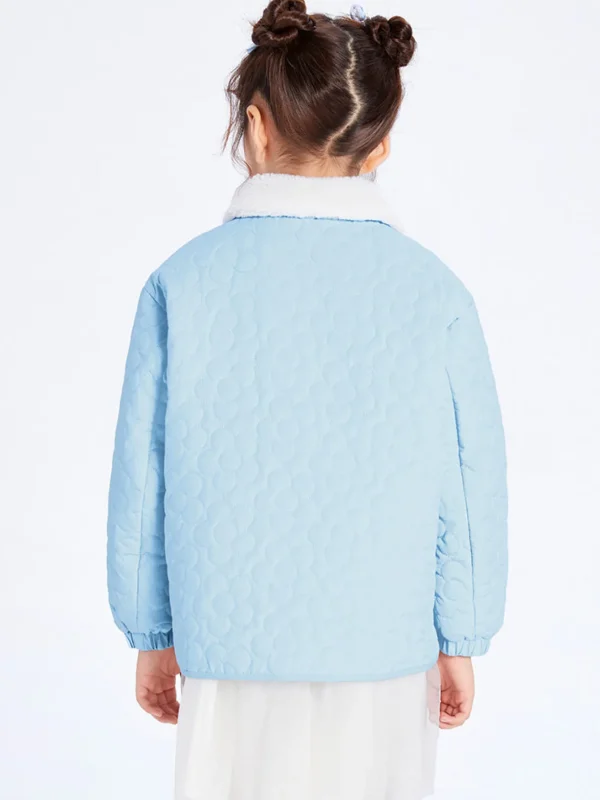 Balabala Kids Girl Quilted Embossed Woven Cotton Jacket 7-14 Years Discount