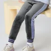 Balabala Kids Girl Slim-Fitting Sporty Trousers Gray Hue Cheap