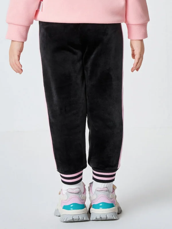 Balabala Kids Girl Slim-Fitting Sporty Trousers Black Shop
