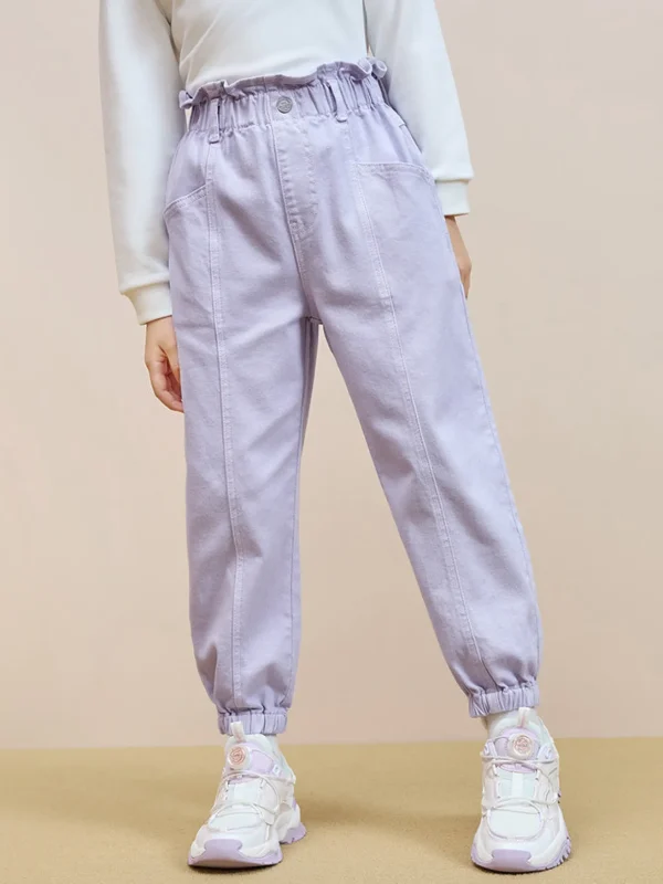 Balabala Kids Girl Stretchy Jeans 7-14 Years Discount