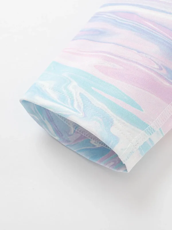 Balabala Kids Girl Stretchy Tie-Dye Leggings 7-14 Years Best Sale