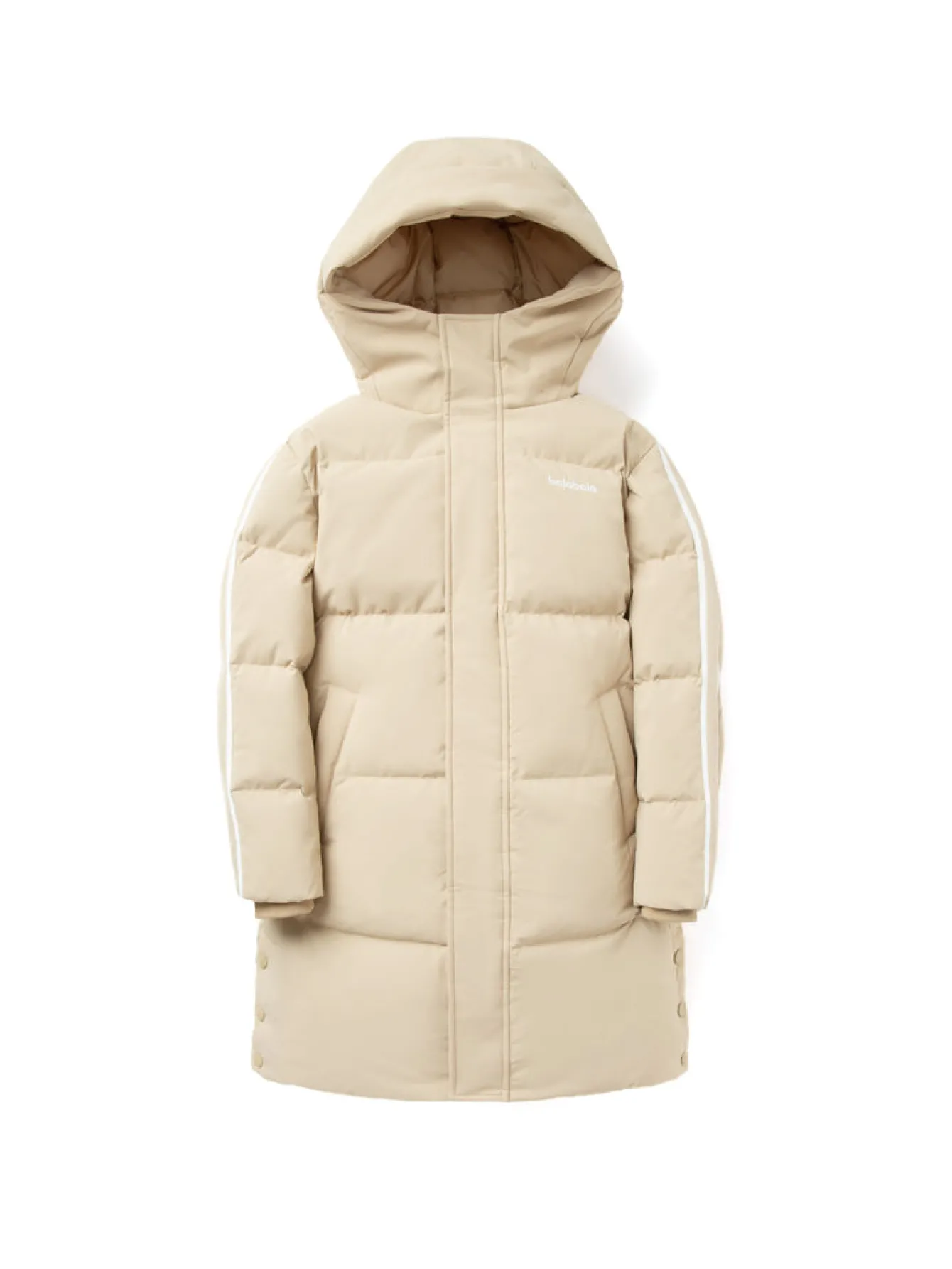 Balabala Kids Parent-Child Coloring Hooded Down Jacket Khaki New