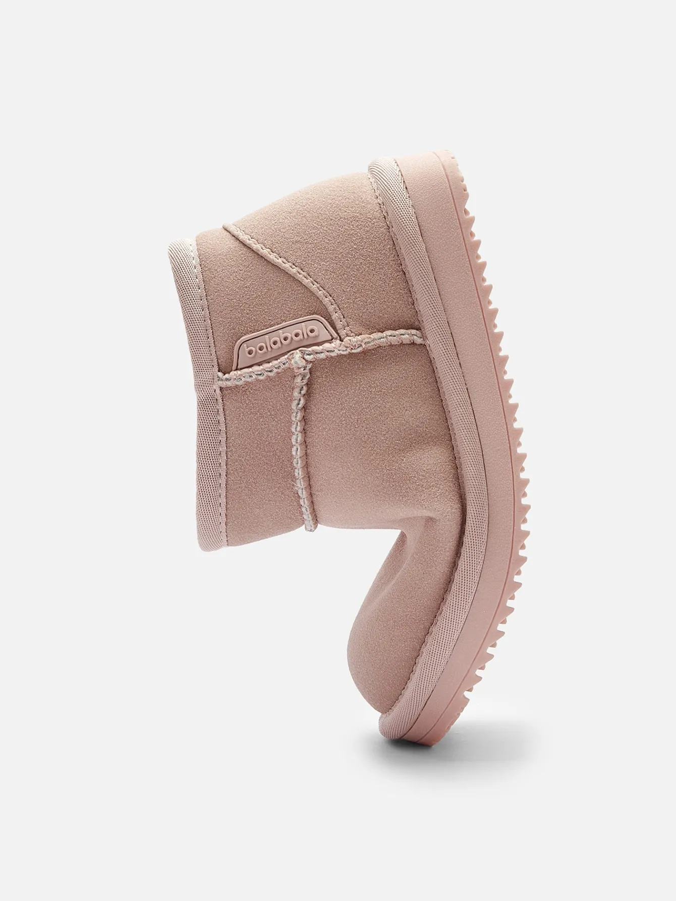 Balabala Kids Suede Winter Snow Boots, Classic Zip Up Warm Fur Mini Snow Boots for Toddler Boys Girls Best Sale