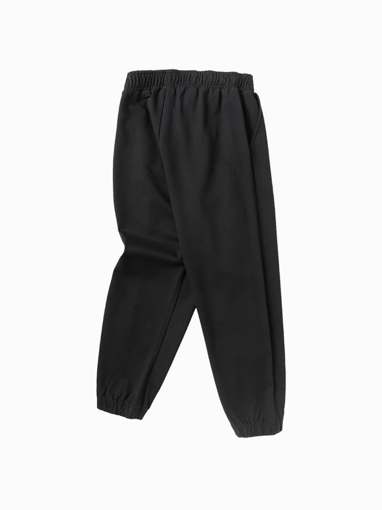 Balabala Kids Unisex Solid Color Knit Trousers 7-14 Years Best Sale