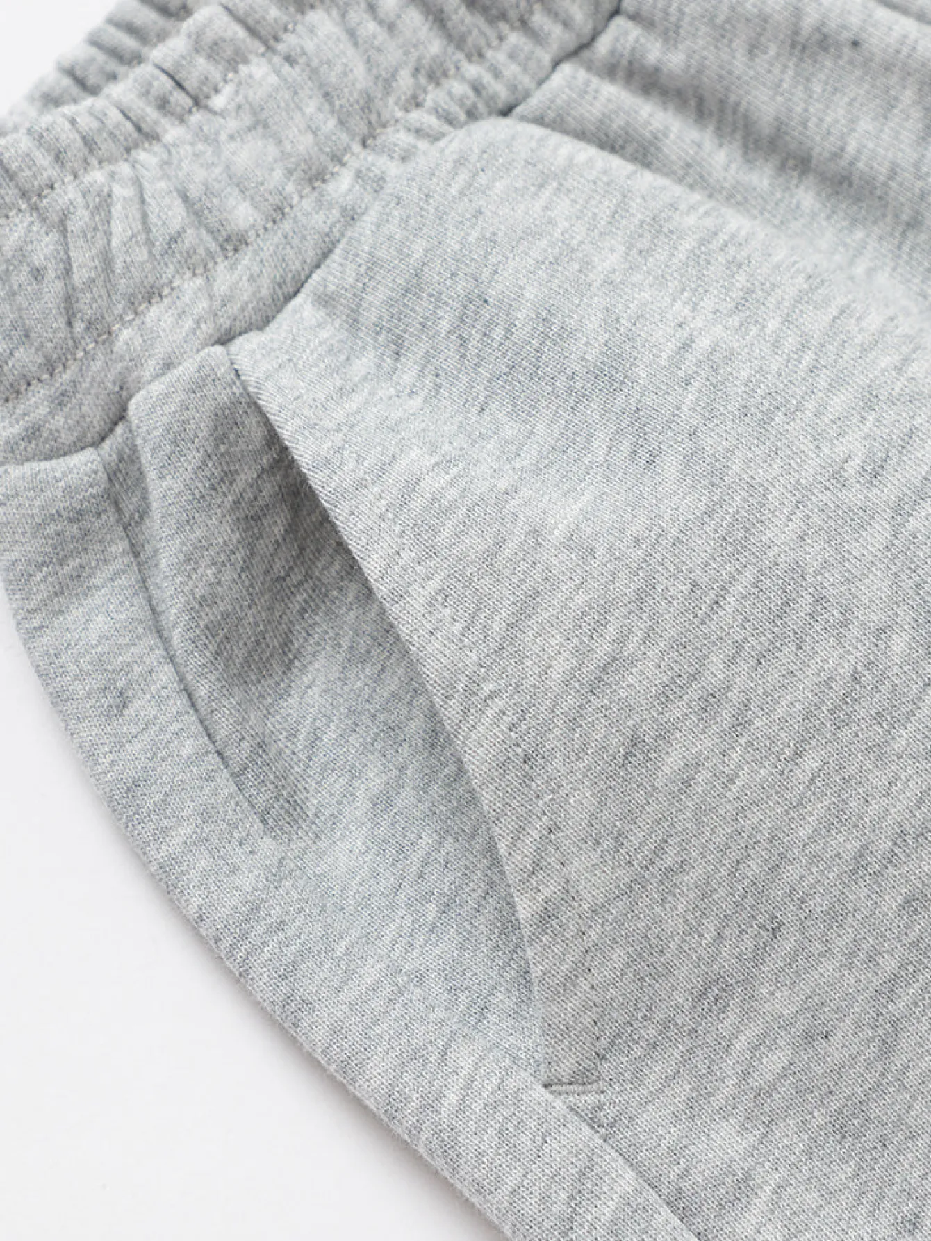 Balabala Kids Unisex Solid Color Knit Trousers 7-14 Years Best Sale