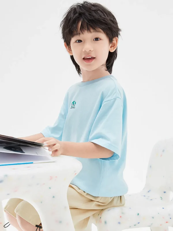 Balabala loose cotton short-sleeved T-shirt 7-14 years Best Sale