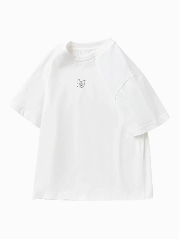 Balabala loose cotton short-sleeved T-shirt 7-14 years Best Sale