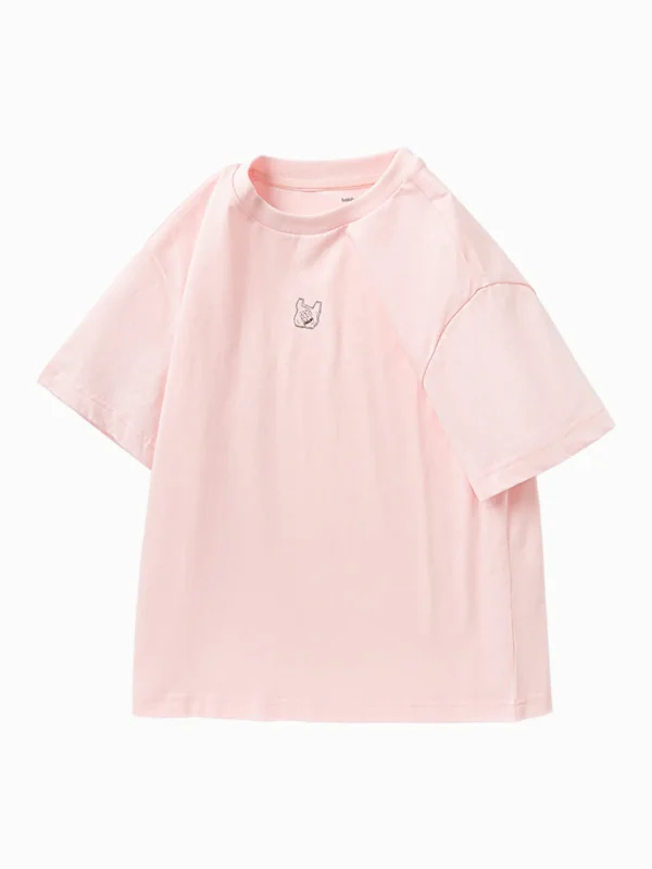 Balabala loose cotton short-sleeved T-shirt 7-14 years Best Sale