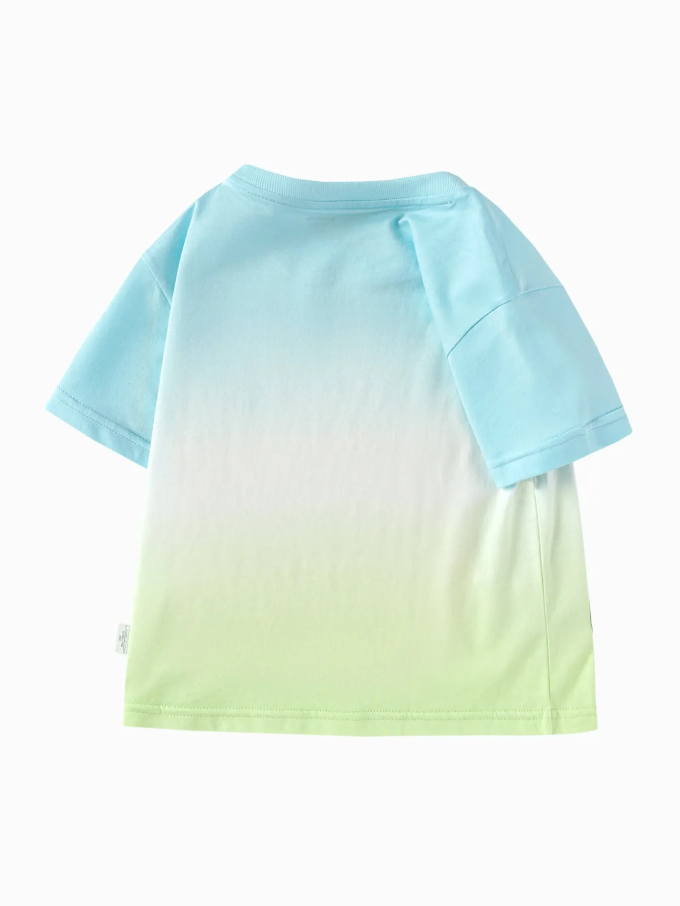 Balabala Toddler Boy Explore Style Round V-Neck Short Sleeve T-Shirt Flash Sale