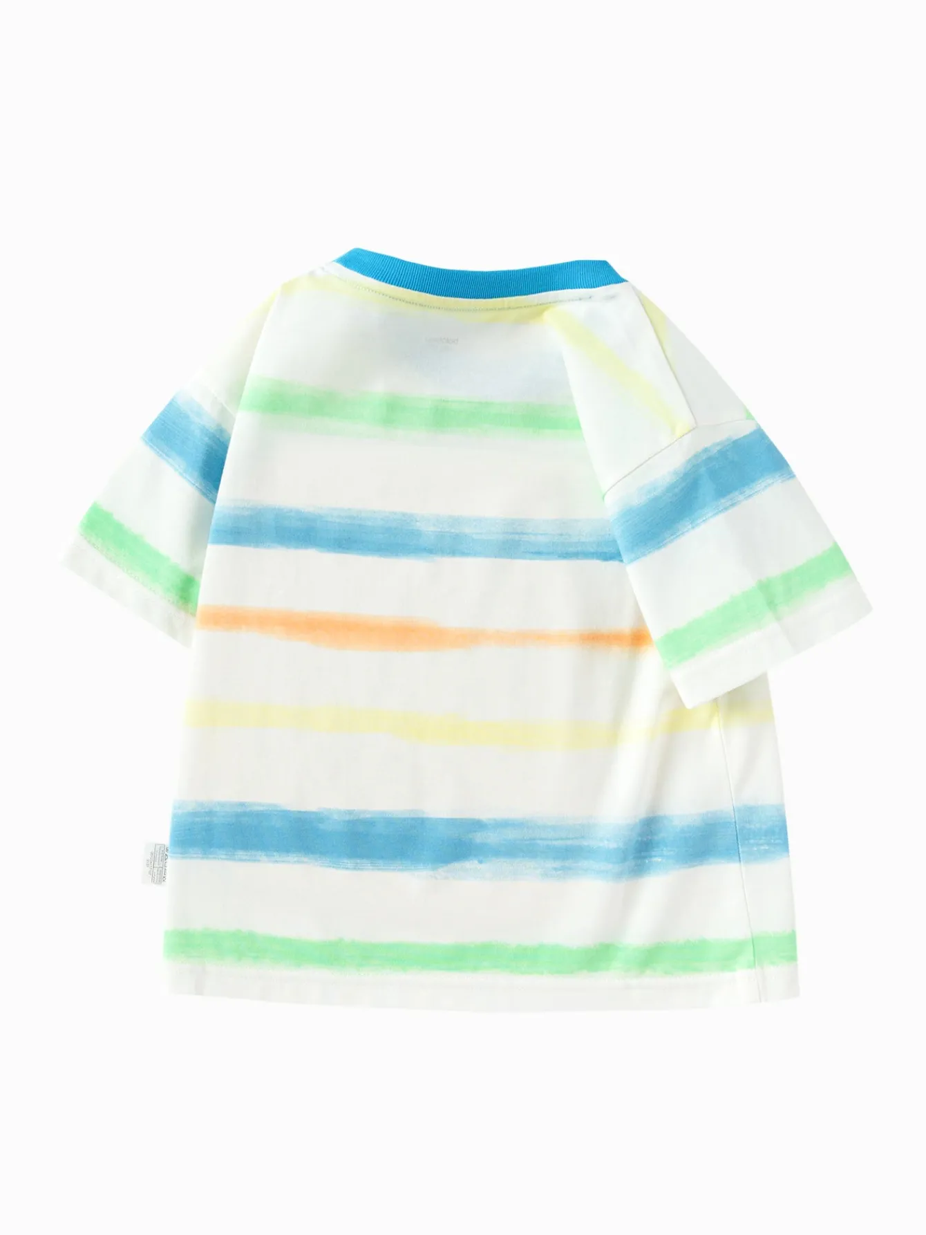 Balabala Toddler Boy Explore Style Round V-Neck Short Sleeve T-Shirt Hot