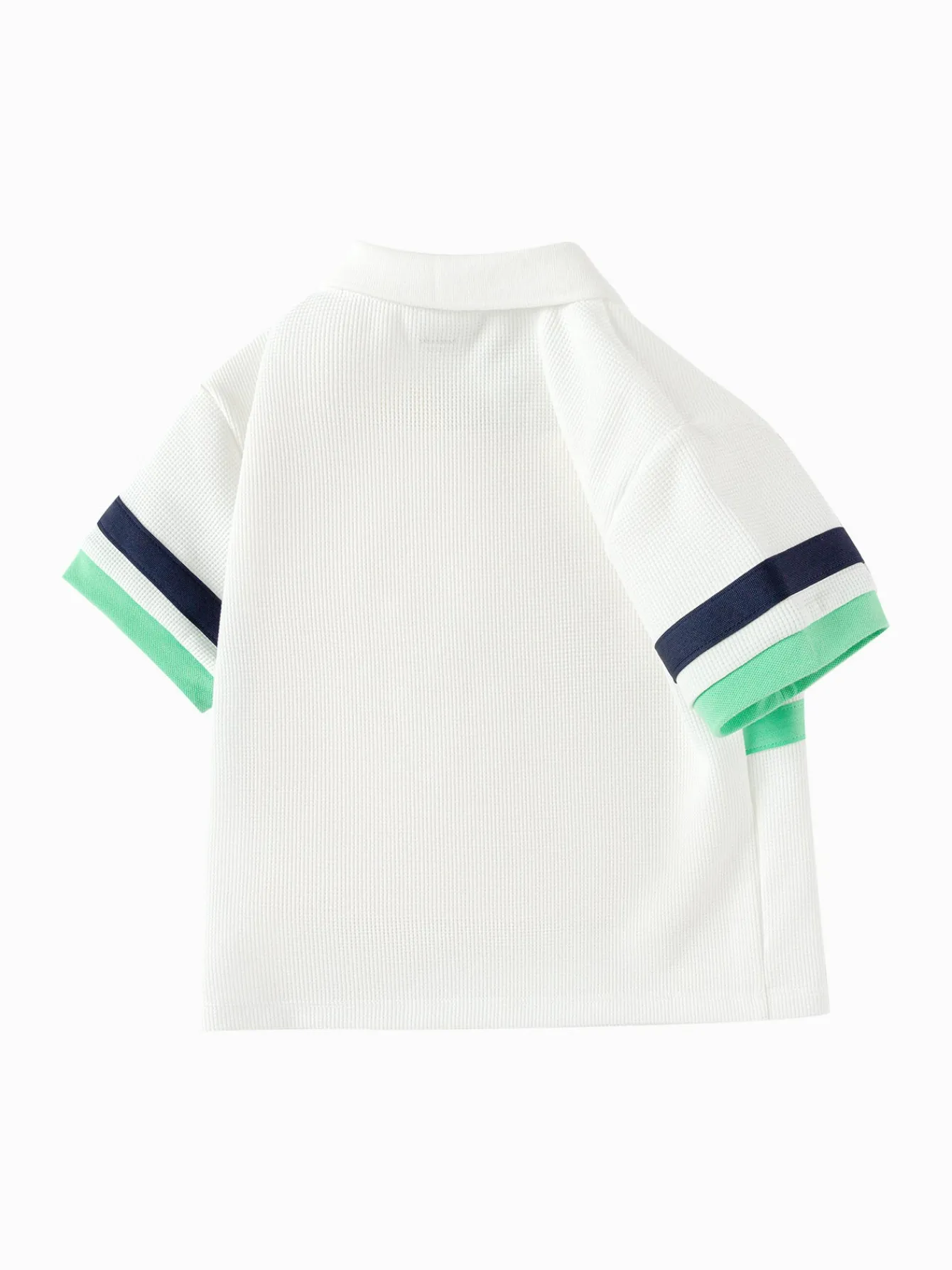 balabala_toddler_boy_have_fun_style_lapel_short_sleeve_tshirt_1.webp Balabala Toddler Boy Have Fun Style Lapel Short Sleeve T-Shirt White Hue Store