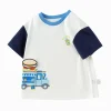 Balabala Toddler Boy Have Fun Style Round V-Neck Short Sleeve T-Shirt Cheap