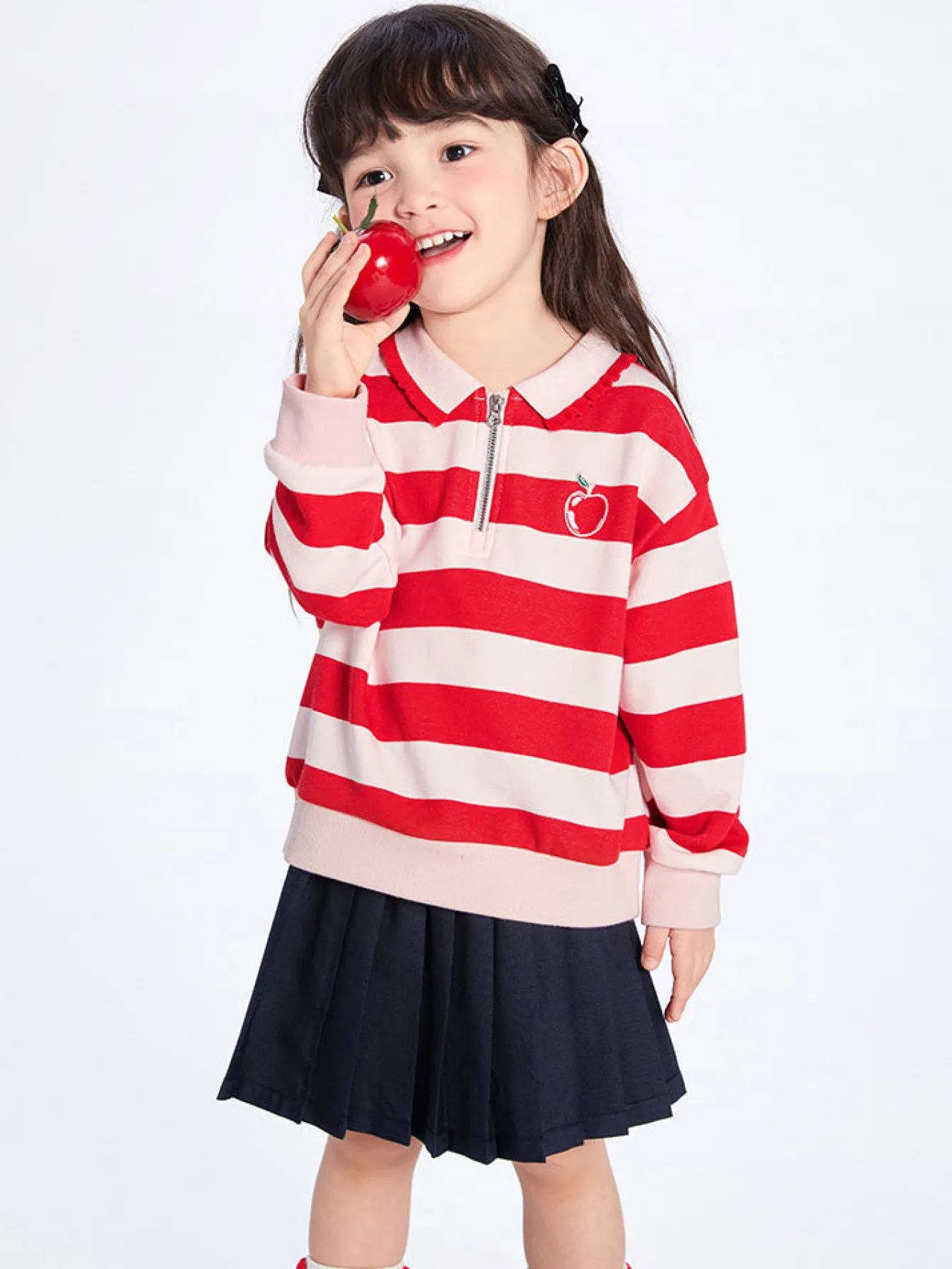 Balabala Toddler Girl Animal Graphic Long Sleeve Knitted Set 2-8 Years Sale