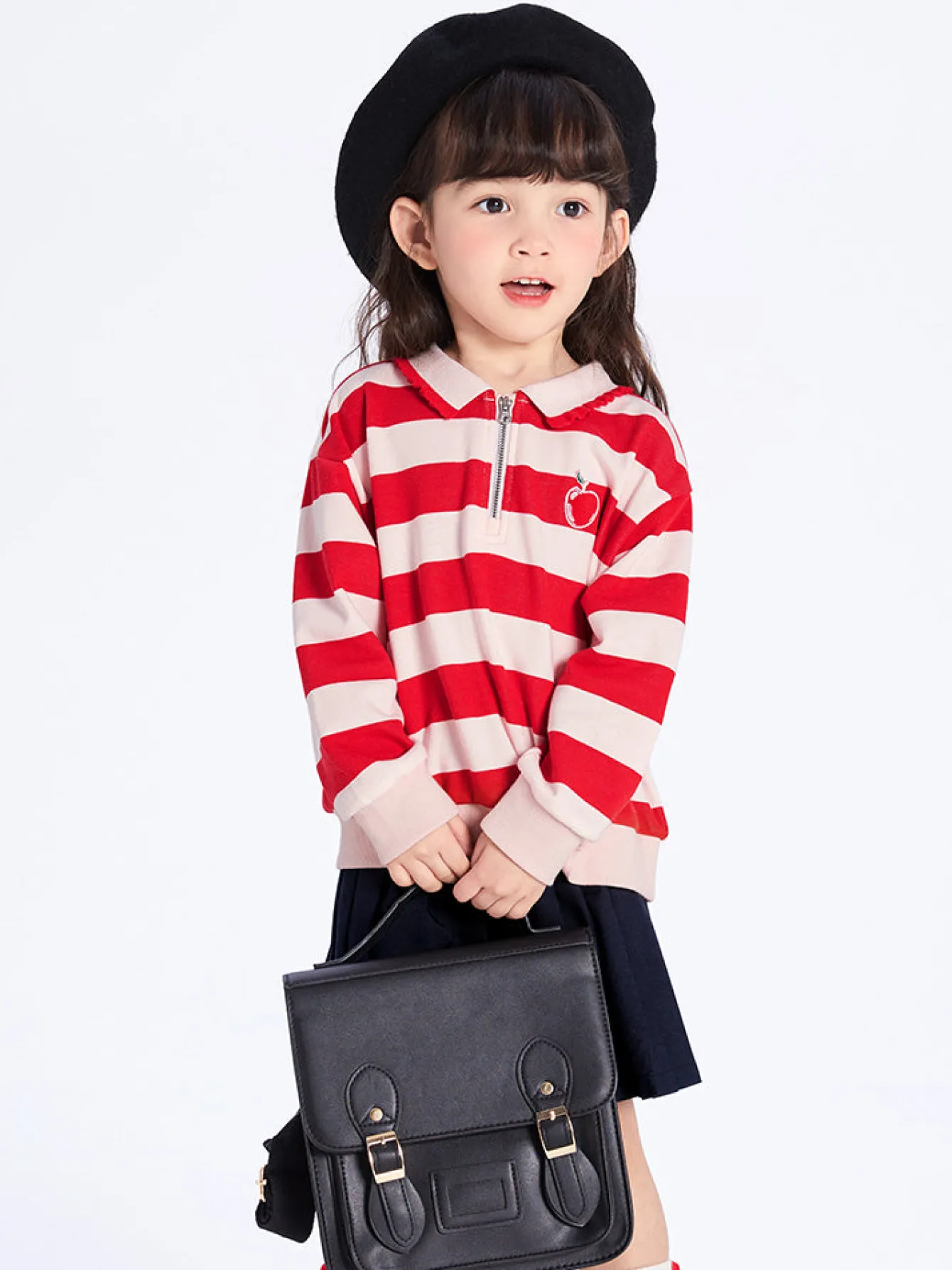 Balabala Toddler Girl Animal Graphic Long Sleeve Knitted Set 2-8 Years Sale