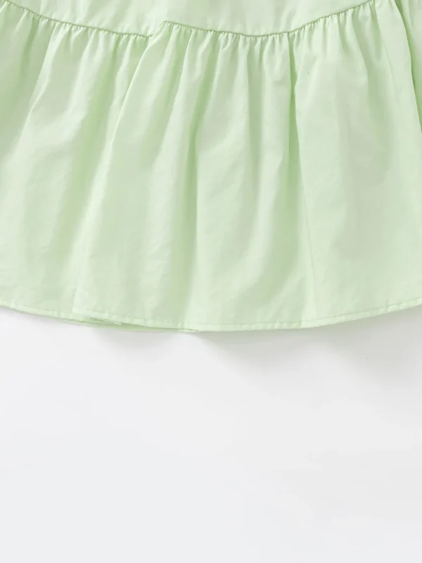 Balabala Toddler Girl Explore Style Woven One-Piece Dress Outlet