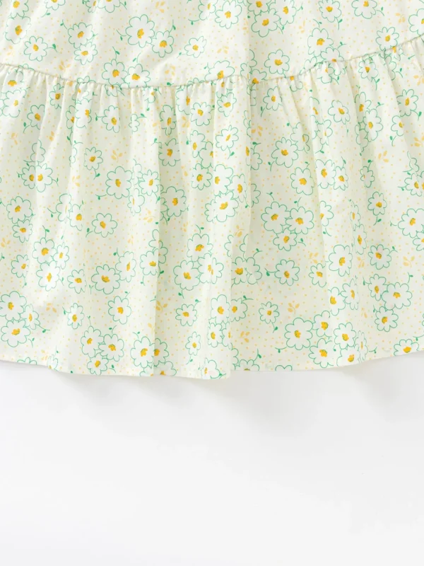 Balabala Toddler Girl Explore Style Woven One-Piece Dress Outlet