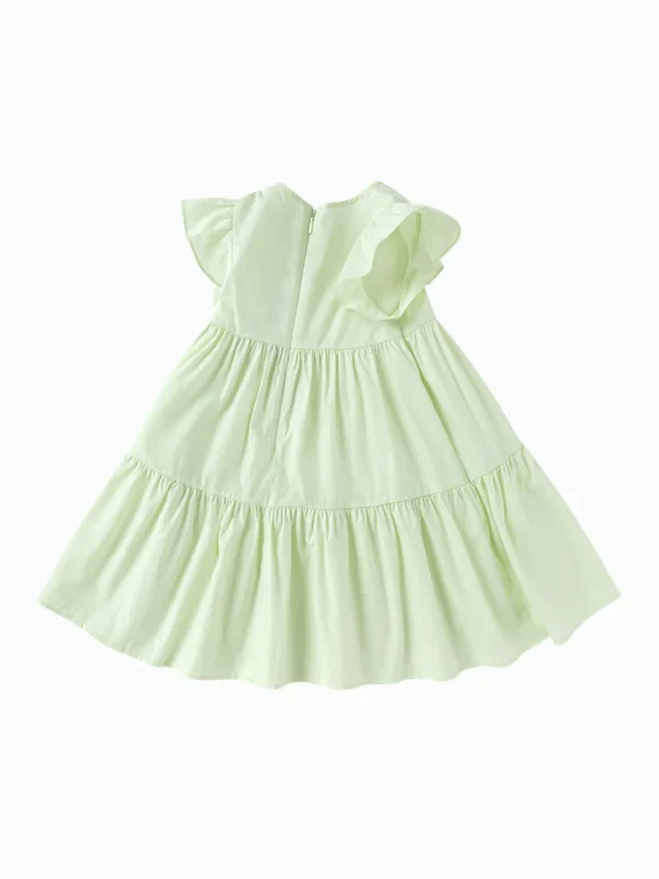 Balabala Toddler Girl Explore Style Woven One-Piece Dress Outlet