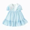 Balabala Toddler Girl Have Fun Style Woven One-Piece Dress Flash Sale
