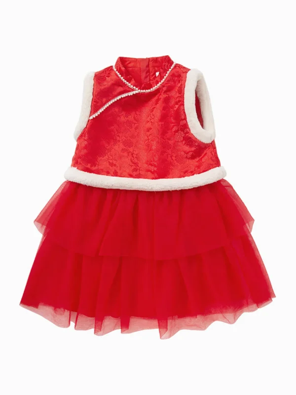 Balabala Toddler Girl Jacquard Woven Dress 2-8 Years Best Sale