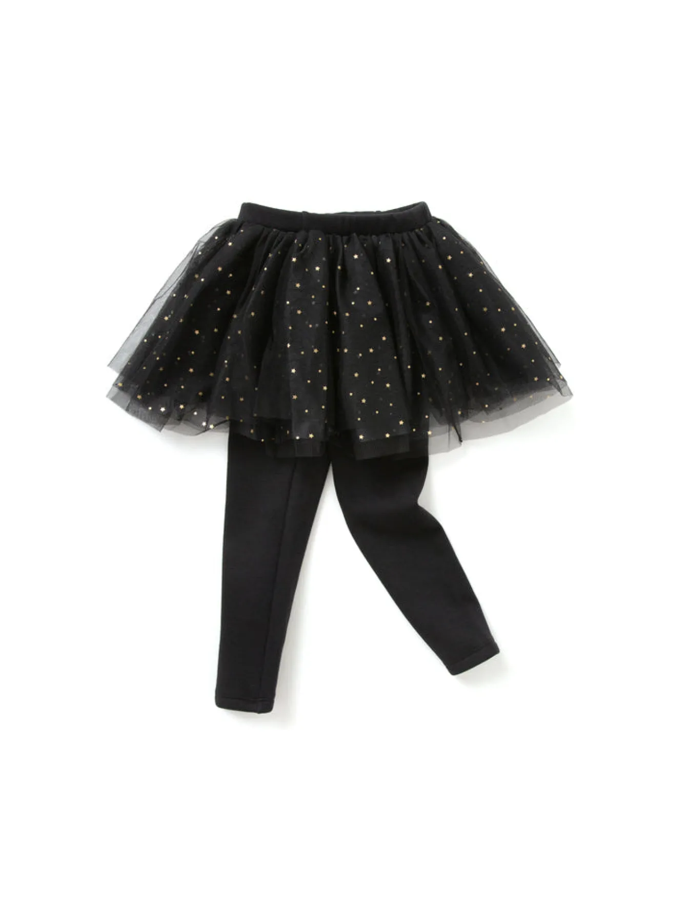 Balabala Toddler Girl Pentagram Leggings Trousers Black Fashion