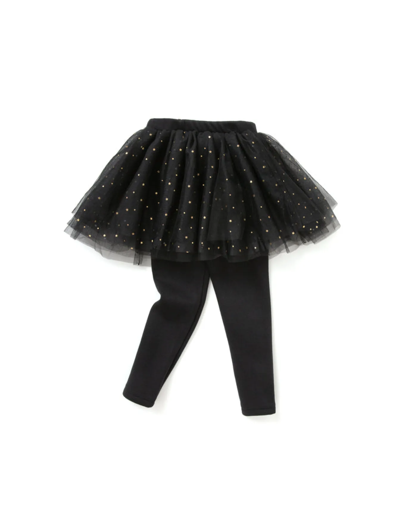 Balabala Toddler Girl Pentagram Leggings Trousers Black Fashion