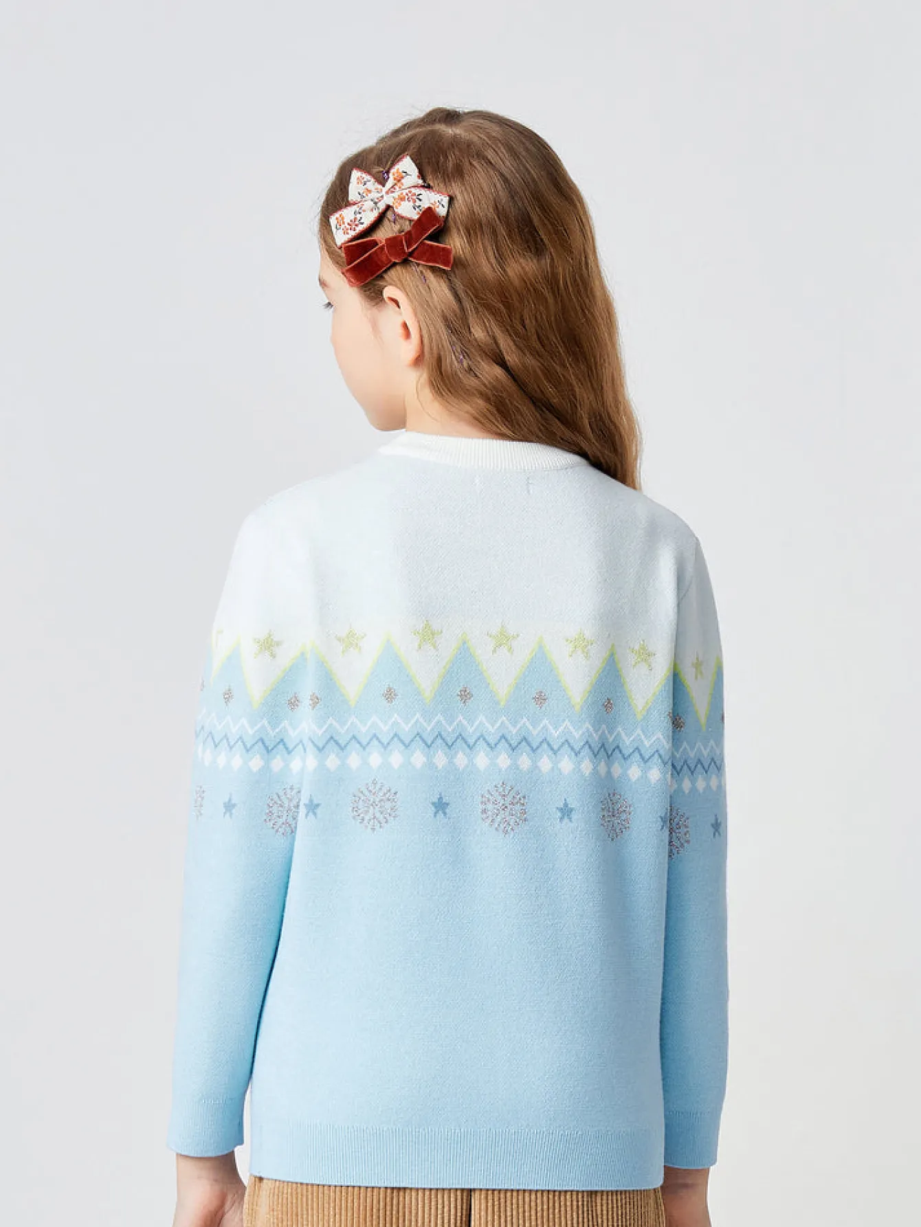 balabala_toddler_girl_sesame_dot_jacquard_crew_neck_long_sleeve_sweater_3.webp Balabala Toddler Girl Sesame Dot Jacquard Crew Neck Long Sleeve Sweater White Hue Clearance